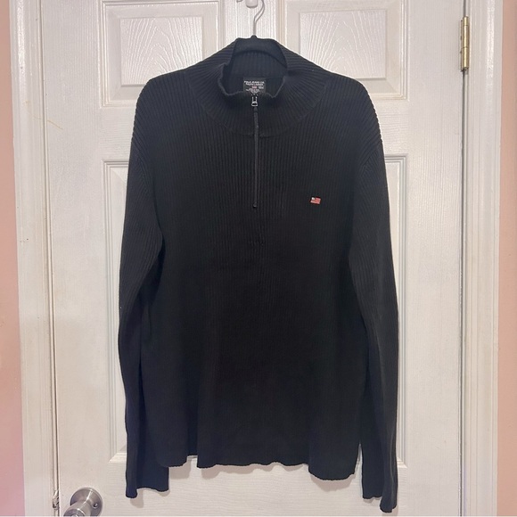POLO Ralph Lauren Quarter Zip Sweater-Size XXL - Picture 1 of 7